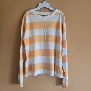 Old Navy NWT Striped Long Sleeve Top, XS (PTP=19.5")